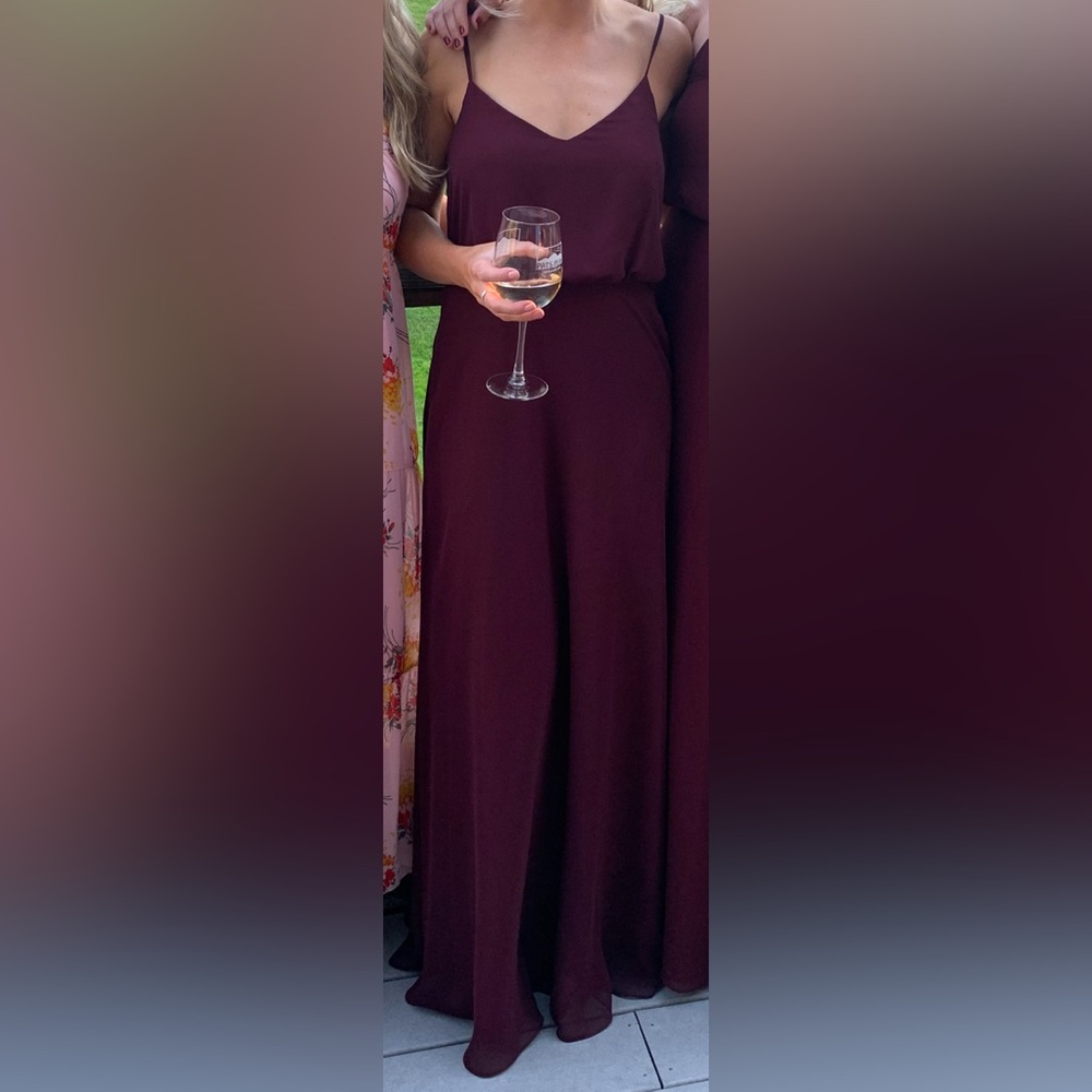Birdy Grey Gwennie Cabernet Maxi Dress